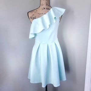 Miss Selfridge One Shoulder Scuba Dress